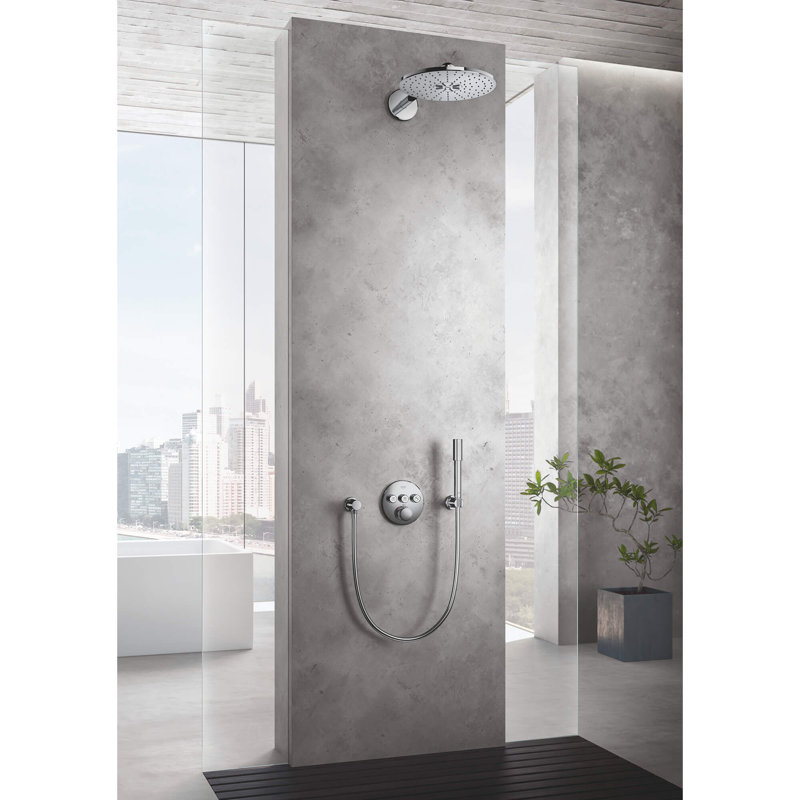 Sena Full/Standard Handheld Shower Head, Polished Nickel