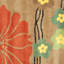 Tapis brun / multicolore en laine touffeté à la main Clovill-578937363