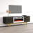 Goti 70.9" Modern TV Stand with Electric Fireplace, High Gloss Finish, Wall-Mounted-1335993556