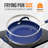 NutriChef Ceramic Non-Stick Omelette Pan with Lid