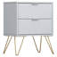 Monongah 45cm W Bedside Table