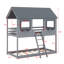 Lit superposé simple au dessus d'un lit simple Beaman Kids-814134300