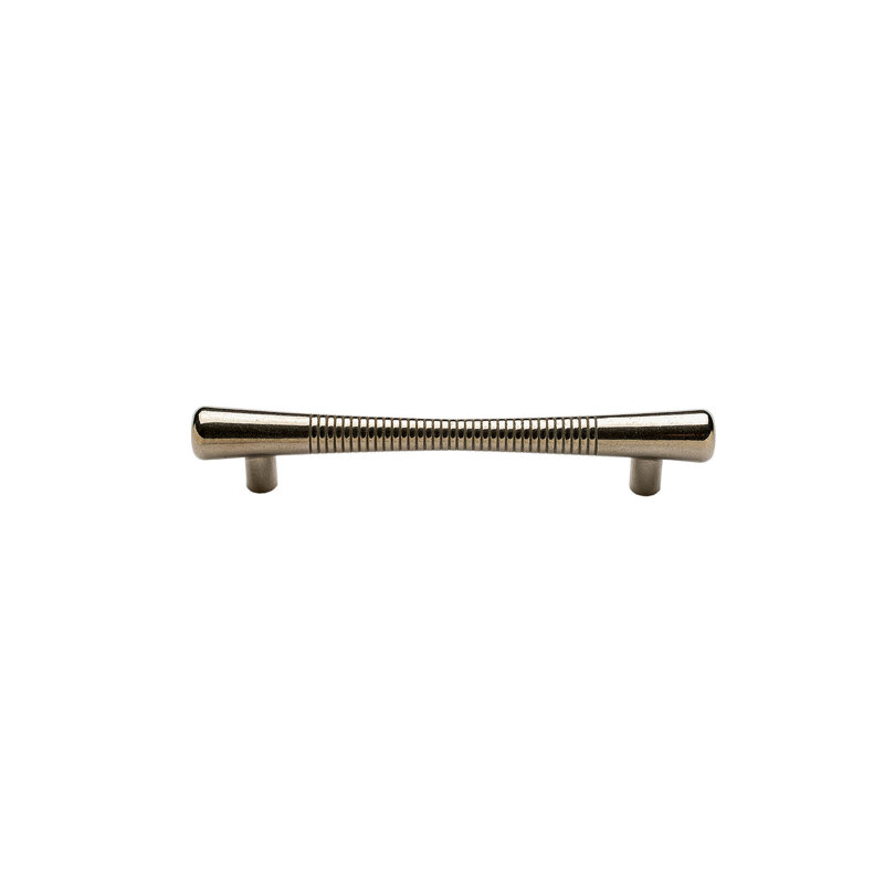 Grooved Bar / Handle Pull, White Bronze Light