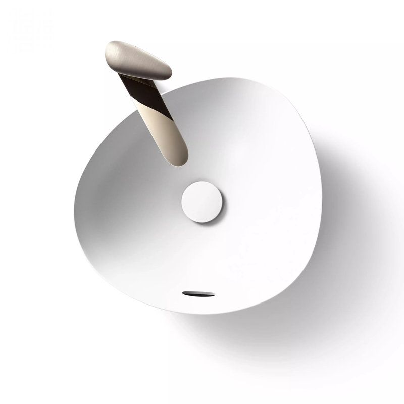 TOTO® Kiwami® Asymmetrical Vessel Bathroom Sink, Matte White