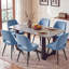 43.5cm H Upholstered Metal Parsons Chair-774868826-787382563