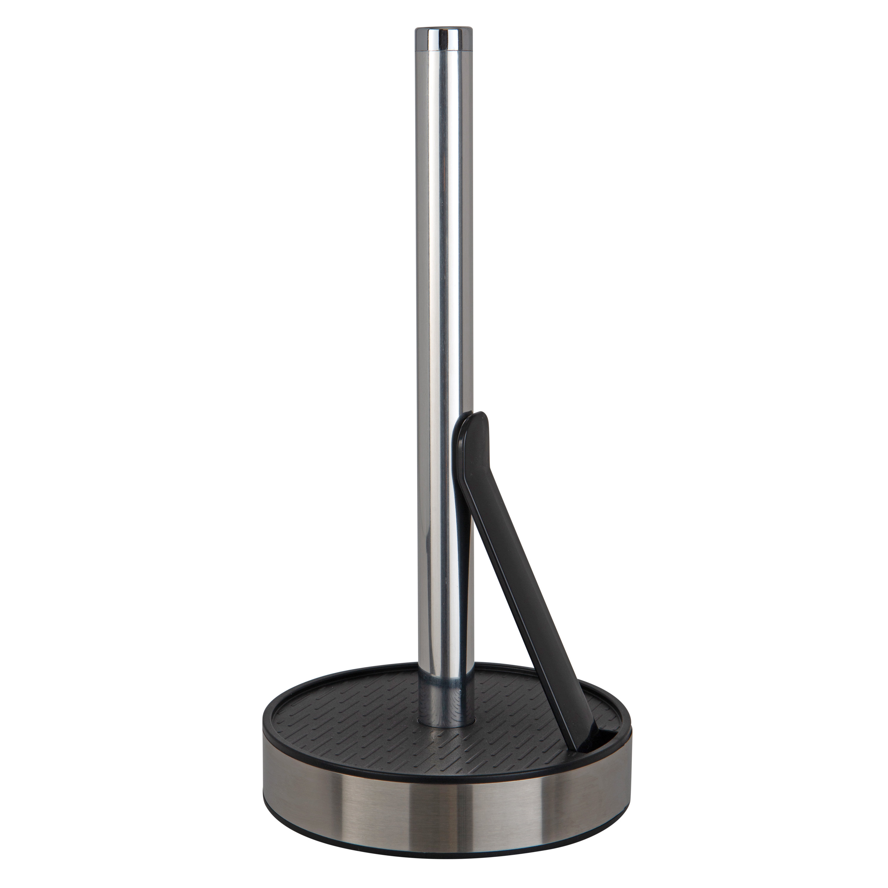 Freestanding Paper Towel Holder Ebern Designs Color: Silver