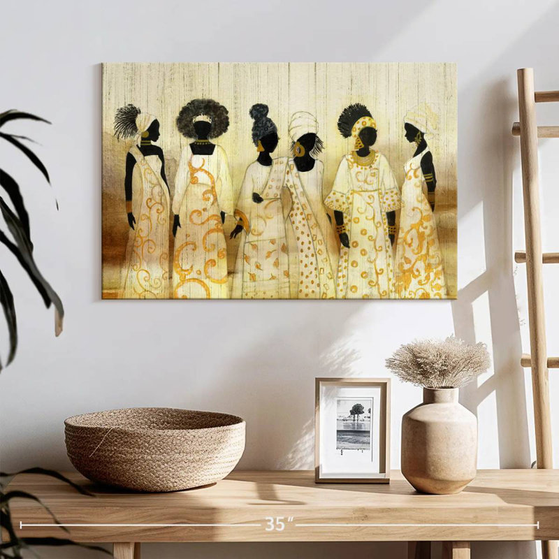 Leisha Six Queens, 16" H x 24" W