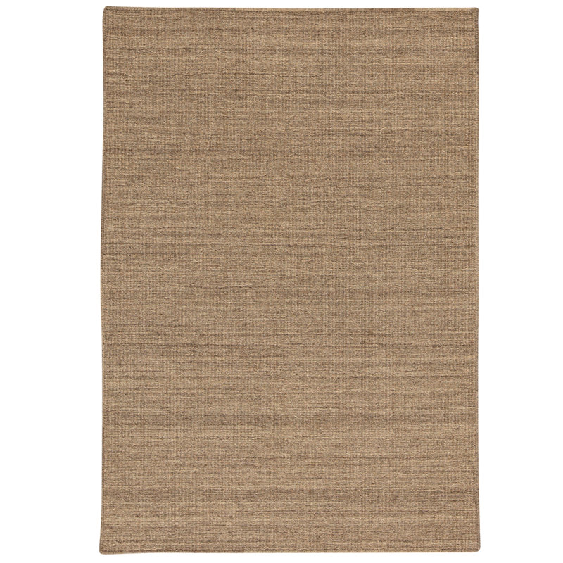 Tapis beige noué à la main de haute qualité