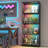 4-Tier Glass Display Cabinet With RGB Sensor Light And Lock-1066826809