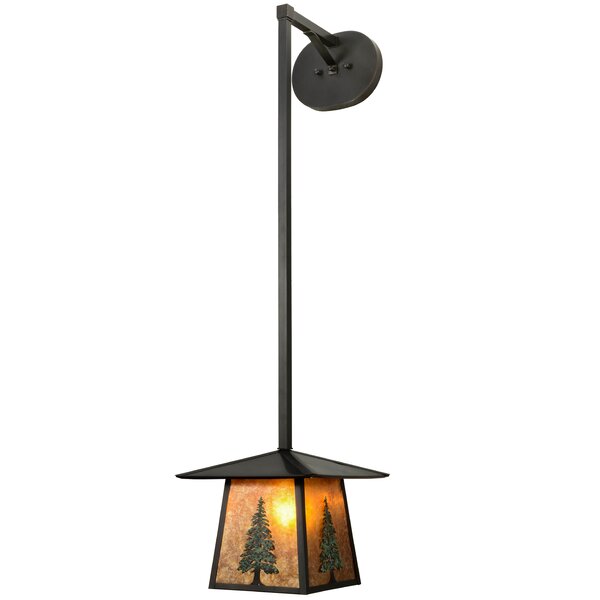 Meyda Lighting Greenbriar Oak 1 - Light Pendant 