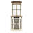 Sophisticated Corner Wine Bar Cabinet with LED Ambience and Versatile Storage