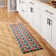 FIESTA Party Herringbone Tiles Modern Geo Anti-Fatigue Comfort Non-Slip Kitchen Mat
