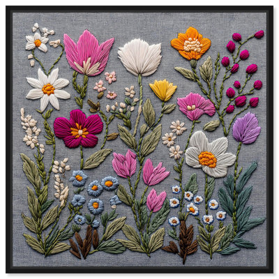 Tissu, impressions florales sur toile par Art Remedy