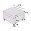 Repose-pieds contemporain 1pc-122356373