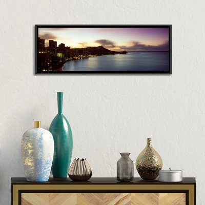 " Sunrise At Waikiki Beach Honolulu HI USA " by Panoramic Images