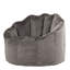 Sirena Velvet Chair and Square Footstool-63656902
