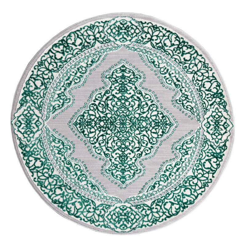 Round Palmea 120cm X 120cm Area Rug