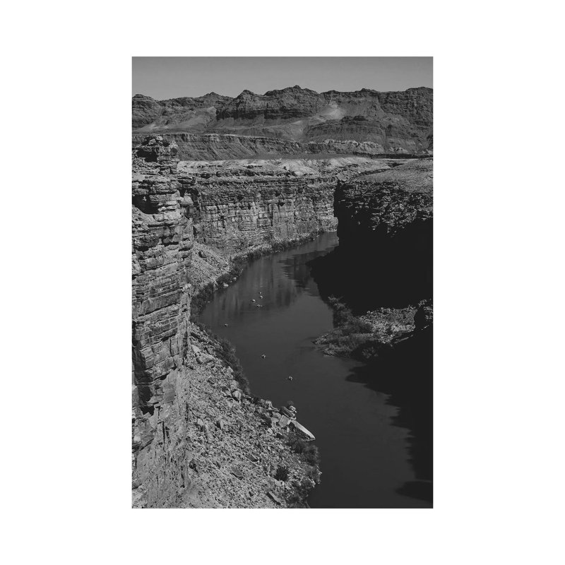 Grand Canyon XV - Print on Canvas, 66.04cm H x 45.72cm W x 3.81cm D, Wrapped Canvas