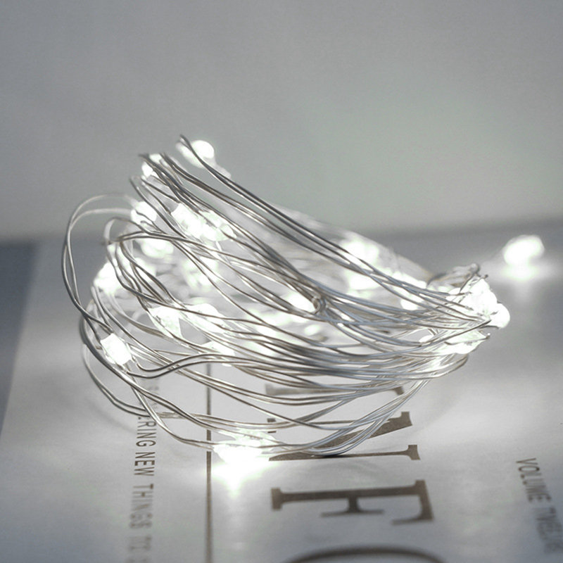 Karise Indoor 100 - Bulb 393'' Solar Powered Fairy String Light