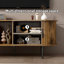 Meuble de rangement pour téléviseur et centres de divertissement, console moderne en bois MDF pour la maison