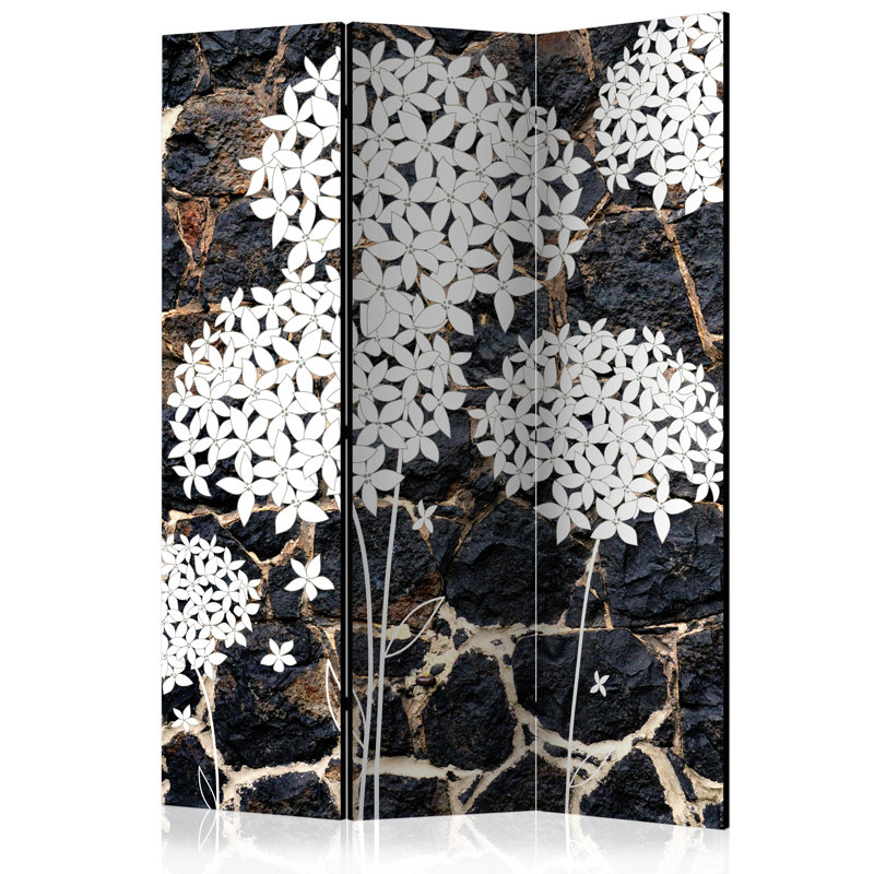 Melik 172cm H Folding Room Divider, 3