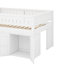 Lit mezzanine double avec armoire-493180323