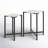 Mckinley Marble Top End Table Set