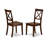  5-Piece Rectangle Table With Butterfly Leaf and 4 Wood Seat Chairs, Mahogany-1425970827-1367632381