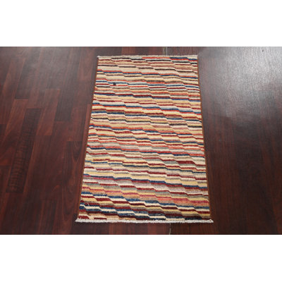 Tapis oriental contemporain Gabbeh 2x3
