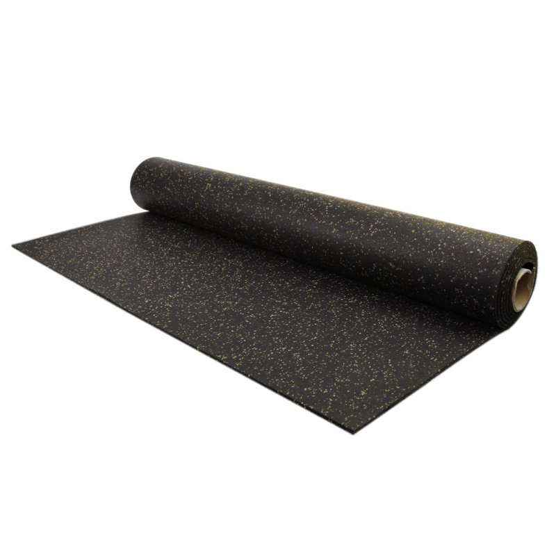 Tapis en caoutchouc robuste de 1/4 po, Brun clair