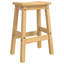 Counter Stool with Solid Wood Frame-2092081068