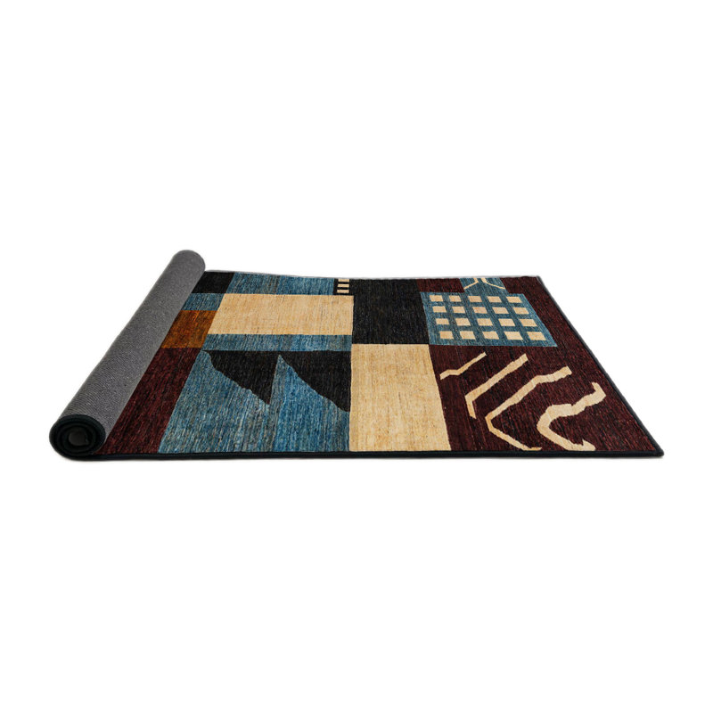 Brynne Abstract Indoor Rug, Round 6'