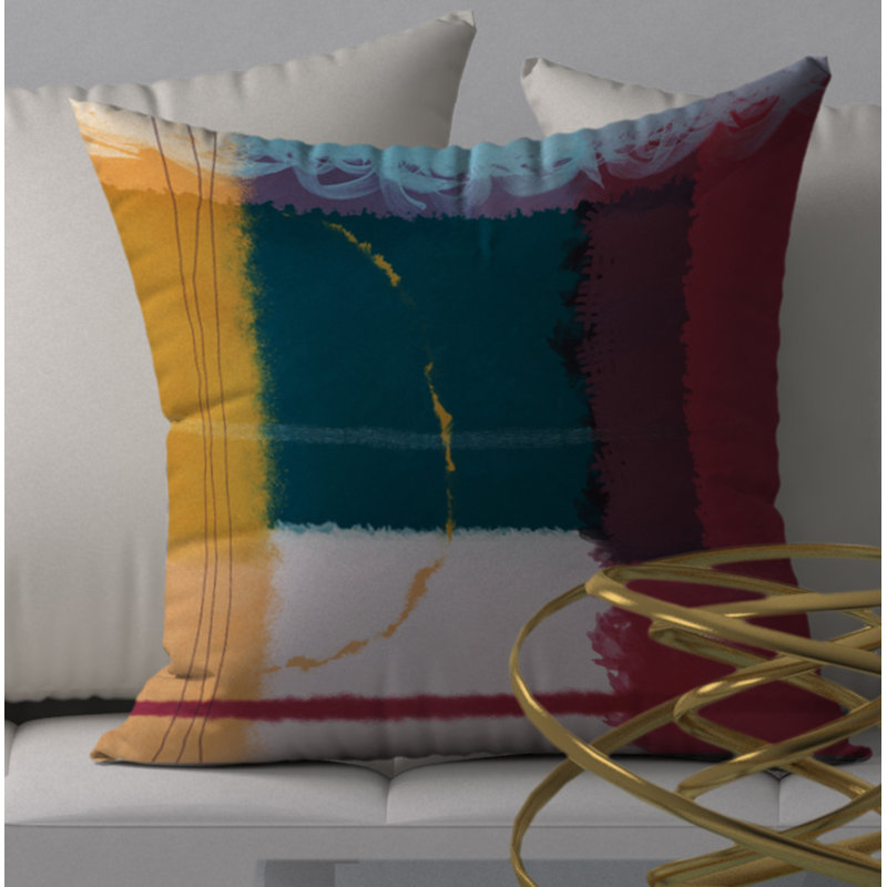  Housse et insert de coussin carré Repute Safety, 24" X 24"