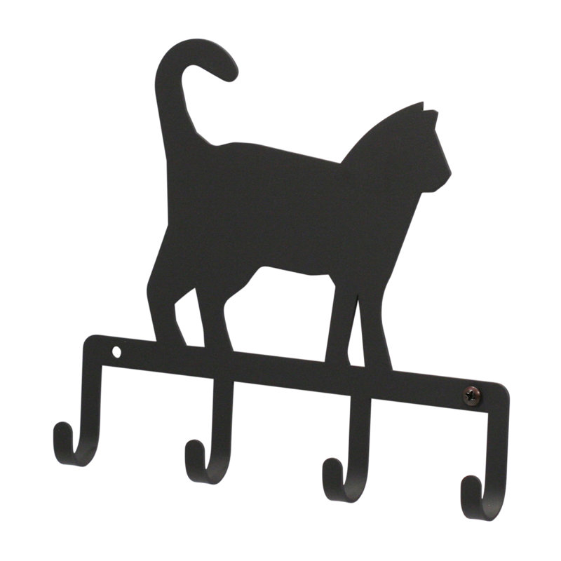 Cat - Multi-Purposefull Wall Hook and Key Holder