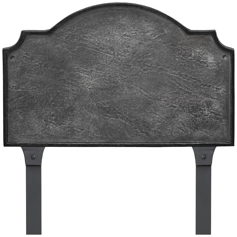 Vanderbilt 2-Line Lawn Address Sign, Swedish Iron/Black, Yes