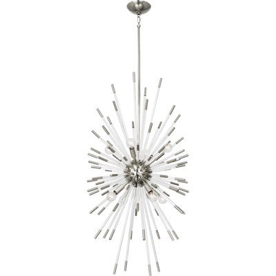 Lustre sphérique Spoutnik à 8 lumières Andromeda