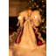 14'' Handmade Fabric Lighted Tree Topper