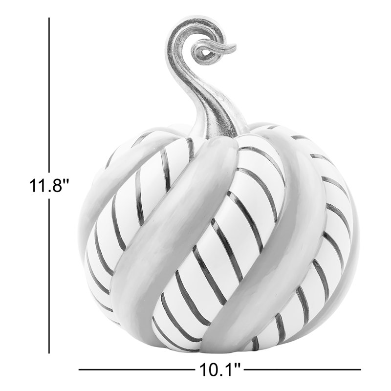 Trick Or Treat Candy Swirl Medium Pumpkin