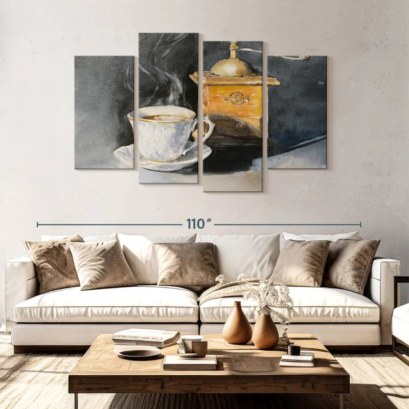 Yarlin Coffee Mill, 54" H x 84" W