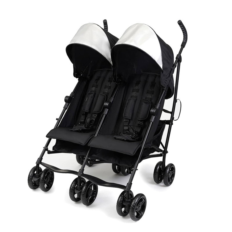 Summer Infant Foldable Multi-Child Stroller with Storage