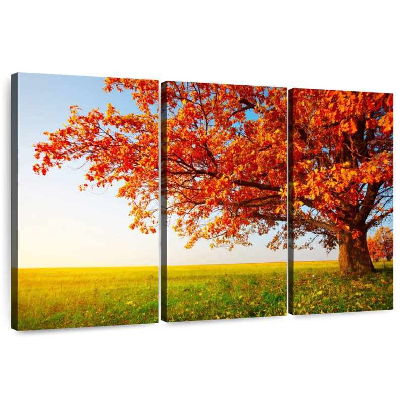 Harnek Autumn Oak Tree, 20" H x 33" W