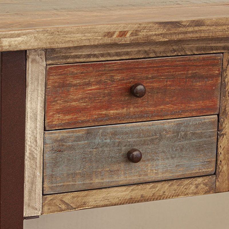 Bureau en bois massif Dodge Lupita Reclaim