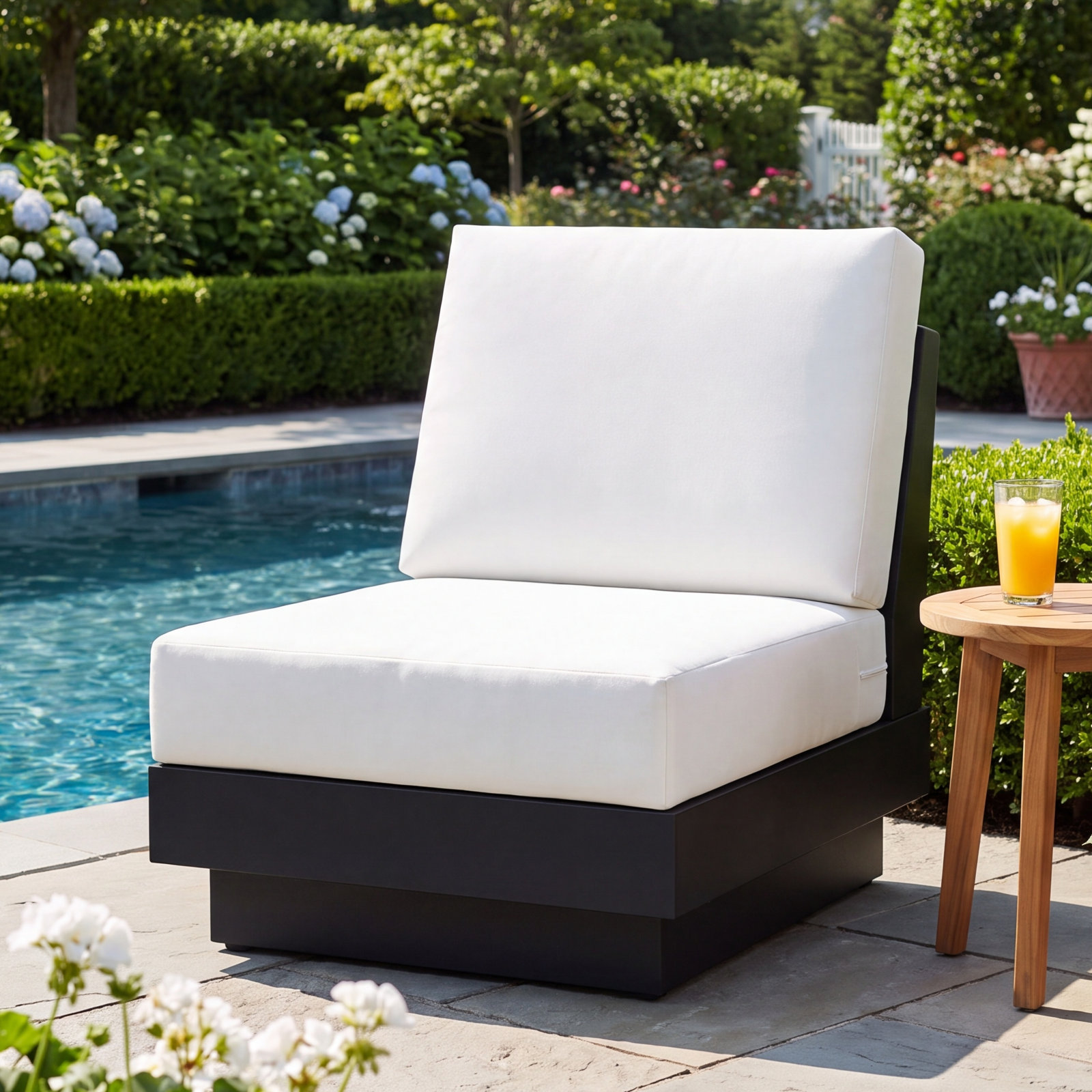 Lucca Sunbrella® Swivel Patio Lounge Chair