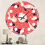 Horloge murale rétro Mid-Century-40743953-41250315