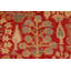 Tapis rouge / brun clair en laine noué à la main à motif géométrique 8 pi 2 po x 10 pi Sofie