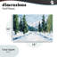 Plaque murale Snowy Tall Tree Pass, design par Petal Prints Design-640294664