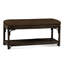 Summer Retreat Wicker Shelf Storage Bench-71425199-86505837