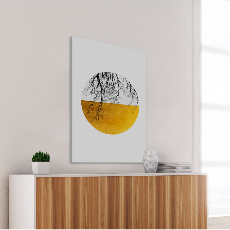 Branches Et Racines - Wrapped Canvas Print, 91cm H x 61cm W x 3.81cm D
