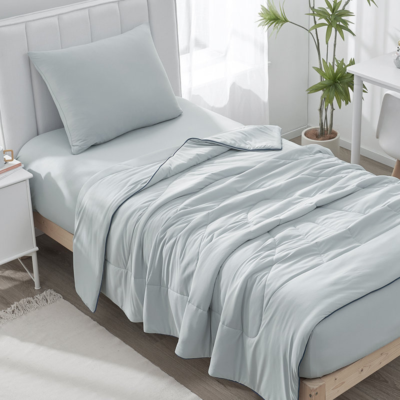 Nylon Knitted Fitted Sheet, Gray