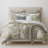 French Countryside Beige/Ivory Linen Duvet Cover Set-60500116
